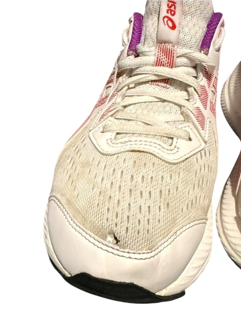 ASICS GEL Contend 8 Women’s Running Sneakers Size 10 White Pink Purple Athletic - Picture 5 of 10